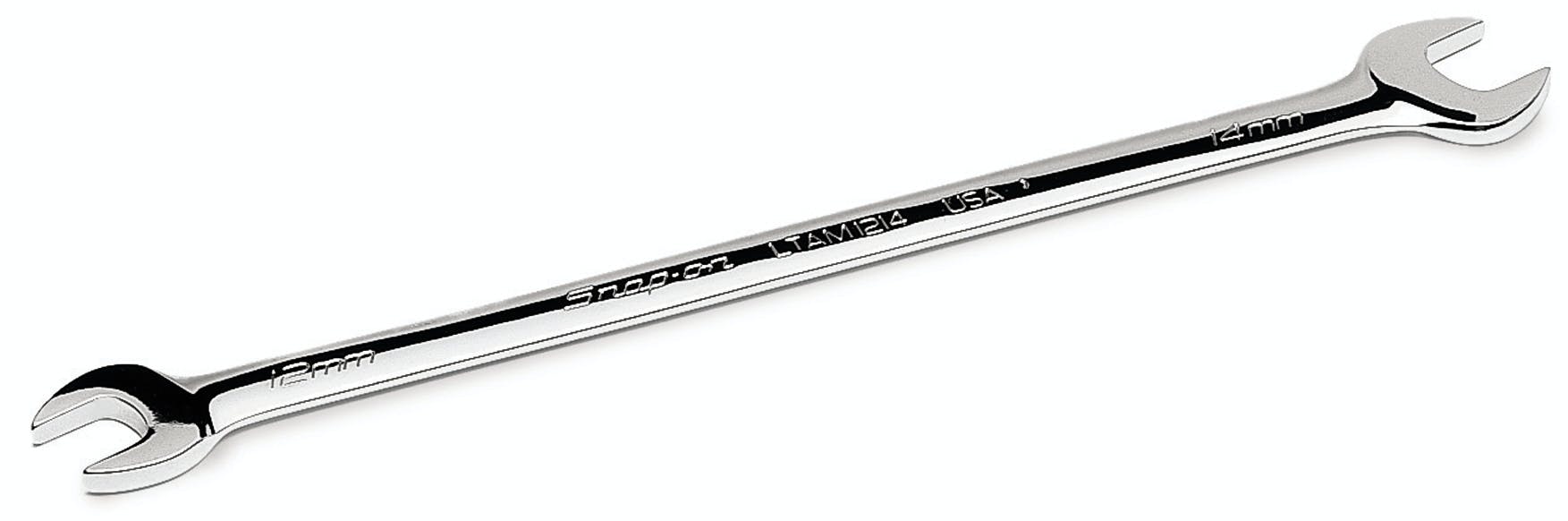 Metric 17–19 mm 15° Offset Low Torque Slimline Open-End Wrench | LTAM1719 Metric 17–19 mm 15° Offset Low Torque Slimline Open-End Wrench | LTAM1719